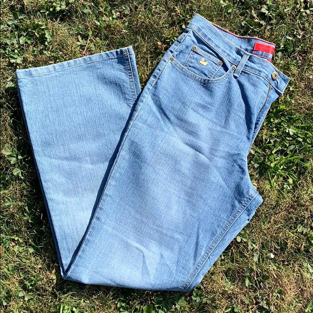 Gloria Vanderbilt Light Wash Bell Bottom Jeans